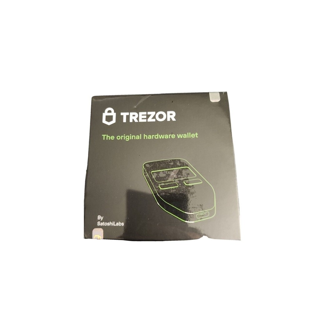 Trezor One Black Brand New Sealed In Box